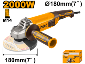 ingco 7" angle grinder 2000w ag200018