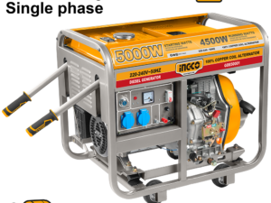 ingco diesel generator 5.0kw gde50001