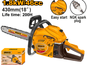 ingco 18" gasoline chainsaw 1.8kw gcs54518