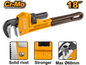ingco 18" pipe wrench hpw0818