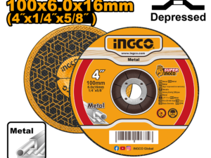 ingco 4" abrasive grinding disc mgd601001