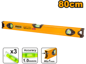 ingco 80cm al spirit level hsl18080