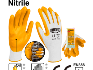 ingco nitrile coated palm gloves xl hgng01