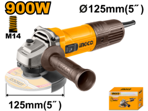 ingco 5" angle grinder 900w ag90028