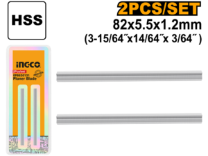 ingco 2pcs 82mm planer blade epb820121