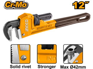 ingco 12" pipe wrench hpw0812
