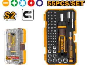 ingco 55pcs screwdriver bits set hksdb0558