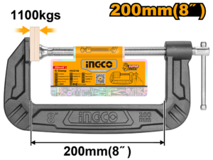 ingco 8" g clamp hgc0108