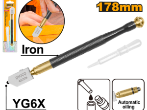 ingco 178mm hd glass cutter hgct03