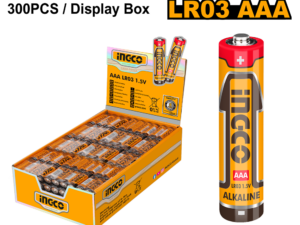 ingco 4pcs aaa alkaline battery hab3a01