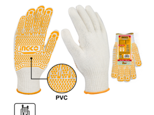 ingco knitted & dotted gloves hgvk05
