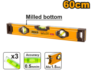 ingco 60cm sirit level hsl0806