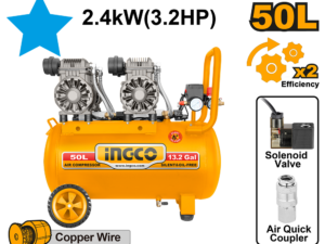 ingco 50l air compressor 3.2hp acs224501