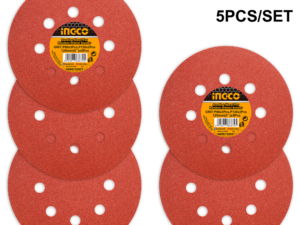 ingco 5" sanding sheet(5pcs 3/80 2/120g)ak