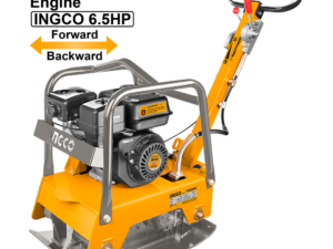 ingco gasoline reversible plate compactor 6.5