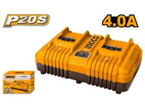 ingco twin p20s battery charger 4a fcli2034