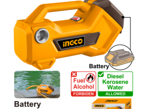 ingco 20v transfer pump 4500rpm tpli2001