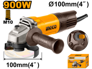 ingco 4" angle grinder 900w ag900282