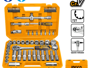 ingco 62pcs 1/2" socket set hkts12602