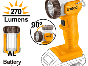 ingco 20v work lamp 5w cwli2038