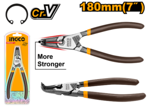 ingco 7" circlip pliers hccp261804