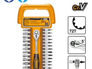 ingco 27pcs 1/4" socket set hkts14271