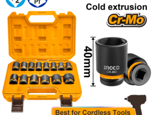 ingco 14pcs 1/2" impact socket set hkissd1214