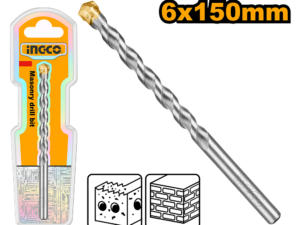 ingco 6x150mm masonry drill bit dbm2110615