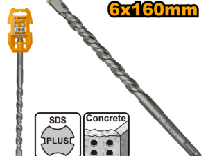ingco 6x160mm sds+ drill bit dbh1210602