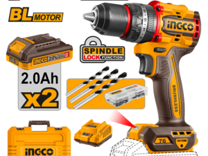 ingco 20v 13mm(76nm)impact drill 2bc c