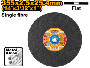 ingco 14" abrasive metal cutting disc mcd25