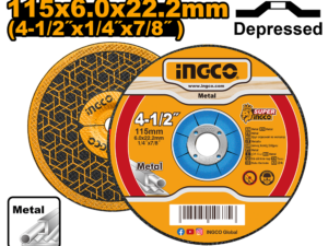 ingco 4 1/2" abrasive metal grinding disc m