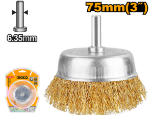 ingco 3" wire cup brush wb30751