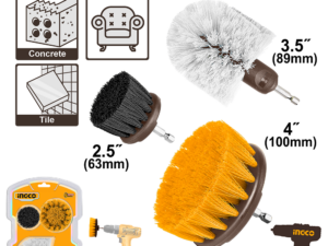 ingco 1/4" 3pcs multi purpose brush set wcb03