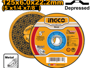 ingco 5" metal grinding disc mgd601251