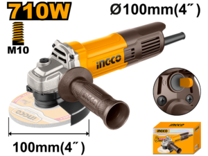 ingco 4" angle grinder 710w ag71182