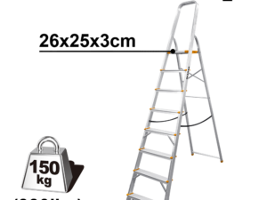 ingco 8step alu household ladder hlad06081