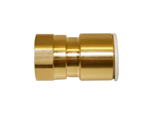speed fit brass female coupler