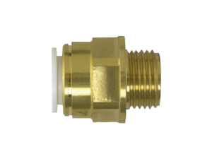 speed fit brass male coupler