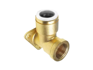 speed fit brass female wingback elbow