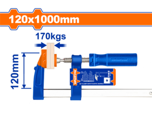 wadfow f clamp with plastic handle wcp2125