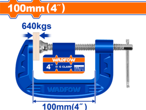 wadfow 4" g clamp wcp1104