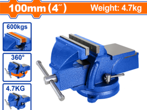 wadfow 4" bench vise wbv1a04