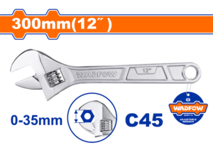 wadfow 10" adjustable wrench waw1112