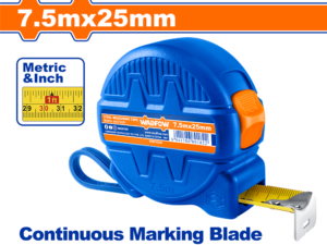 wadfow 7.5m steel measuring tape 25mm wmt4340