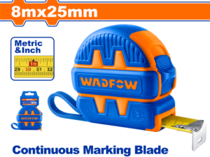 wadfow 8m steel measuring tape 25mm wmt1240