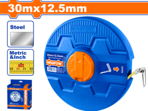 wadfow 30m steel measuring tape 12.5mm wmt3530