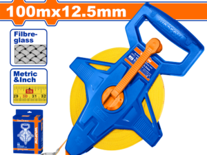 wadfow 100m fiberglass measuring tape 12.5mm wmt25100