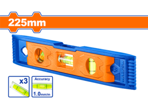 wadfow 225mm mini spirit level wsl4320