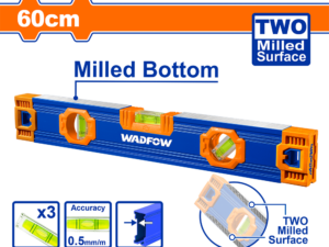 wadfow 60cm spirit level wsl1g60